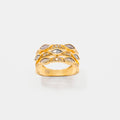 Ekim Marquee Gold Vermeil Multi Band Ring