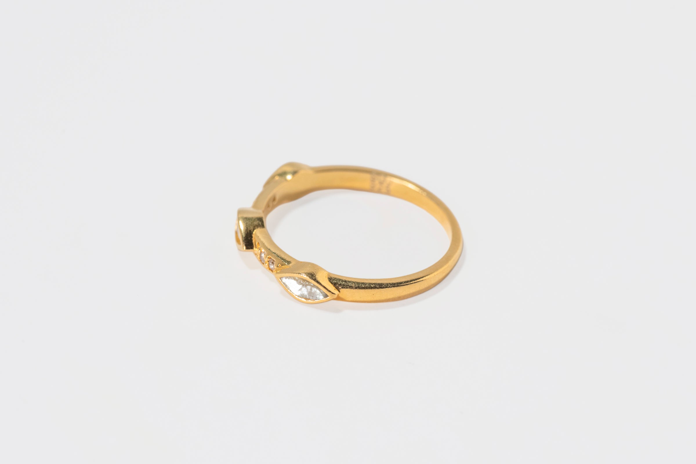 Ekim Marquee Gold Vermeil Ring