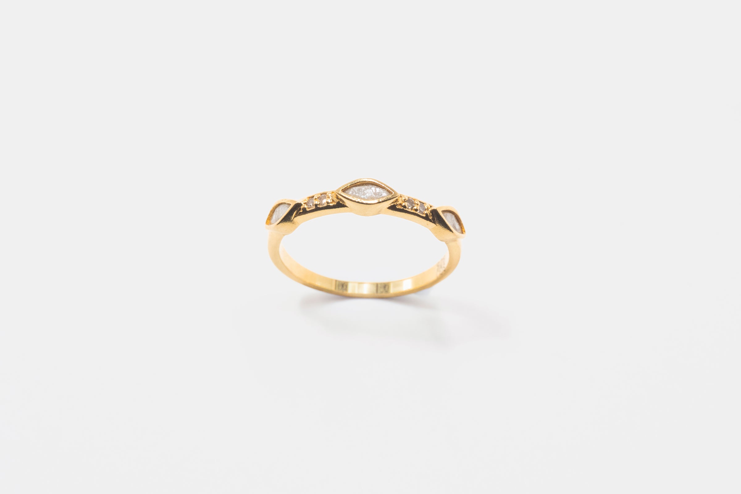 Ekim Marquee Gold Vermeil Ring