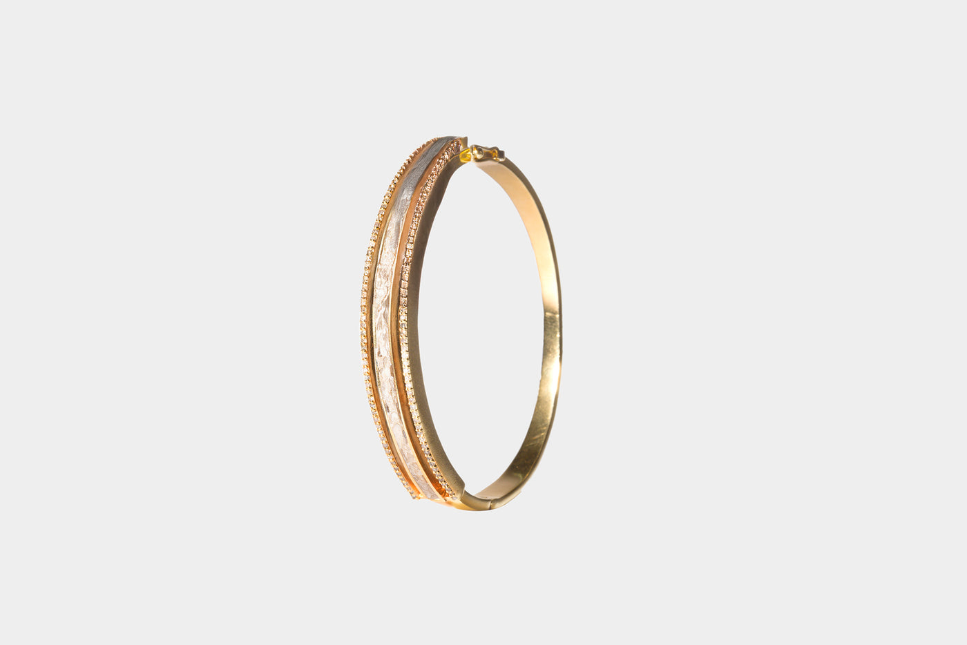 Erraz Gold Vermeil Bangle Bracelet