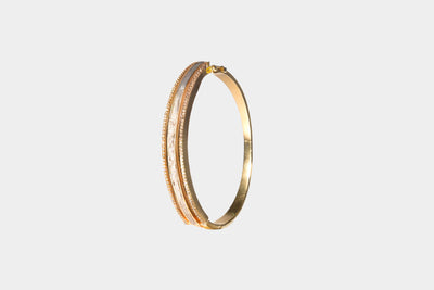 Erraz Gold Vermeil Bangle Bracelet