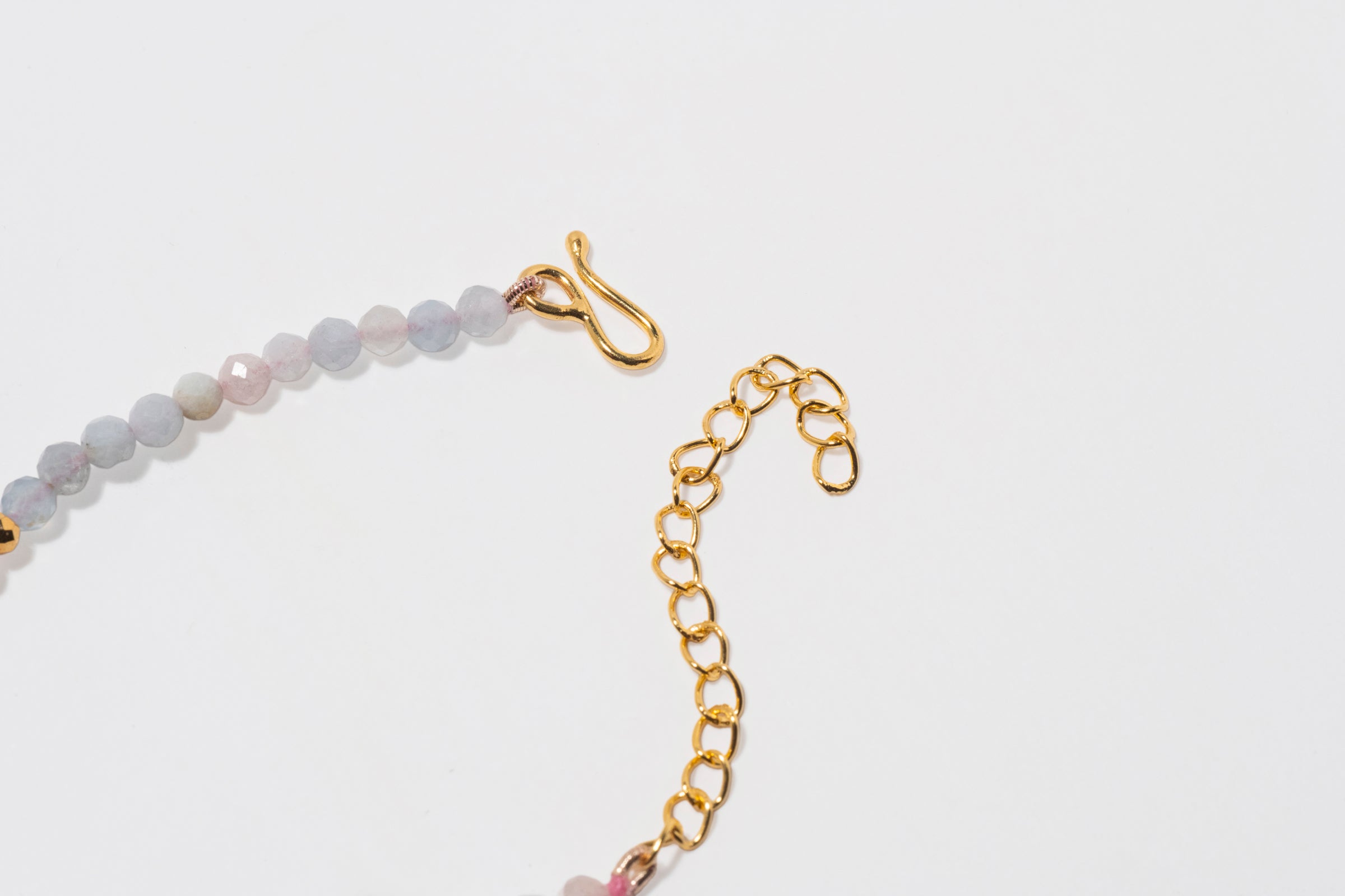 Evil Eye Beaded Gold Vermeil Necklace