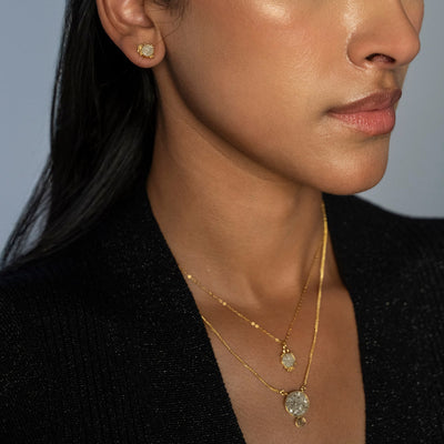 Frida Gold Vermeil Pendant Necklace