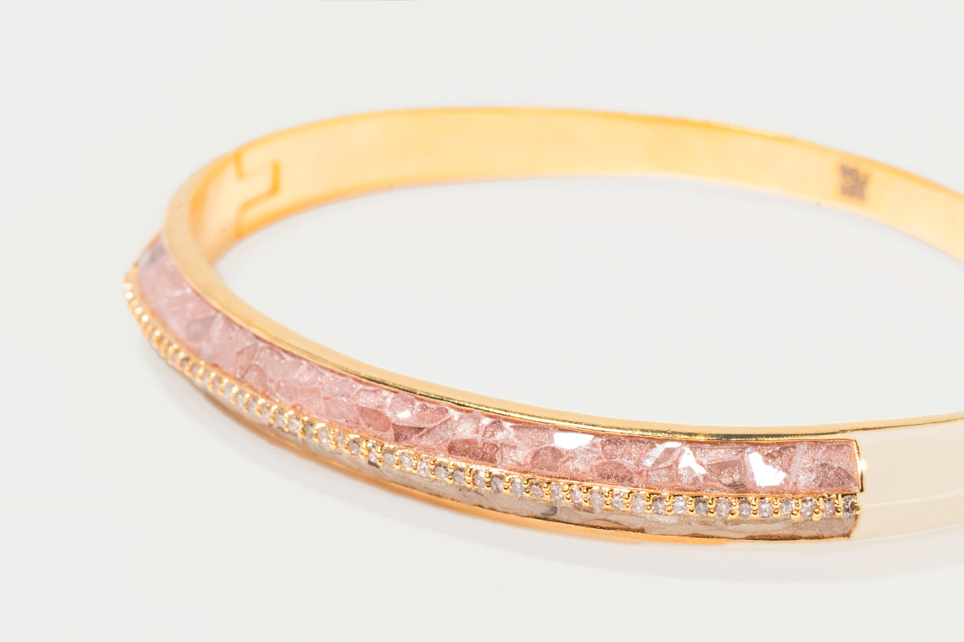 Geluk Gold Vermeil Bangle Bracelet
