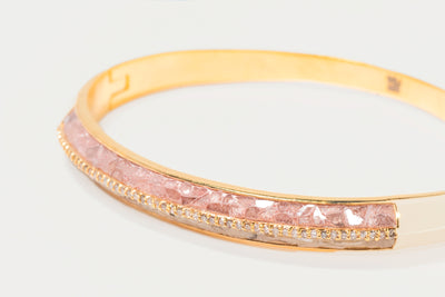 Geluk Gold Vermeil Bangle Bracelet