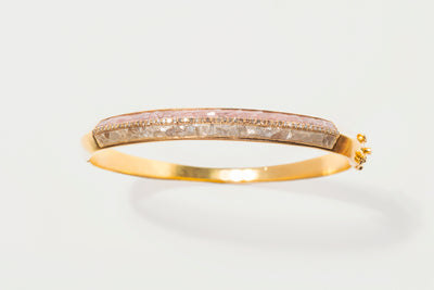 Geluk Gold Vermeil Bangle Bracelet