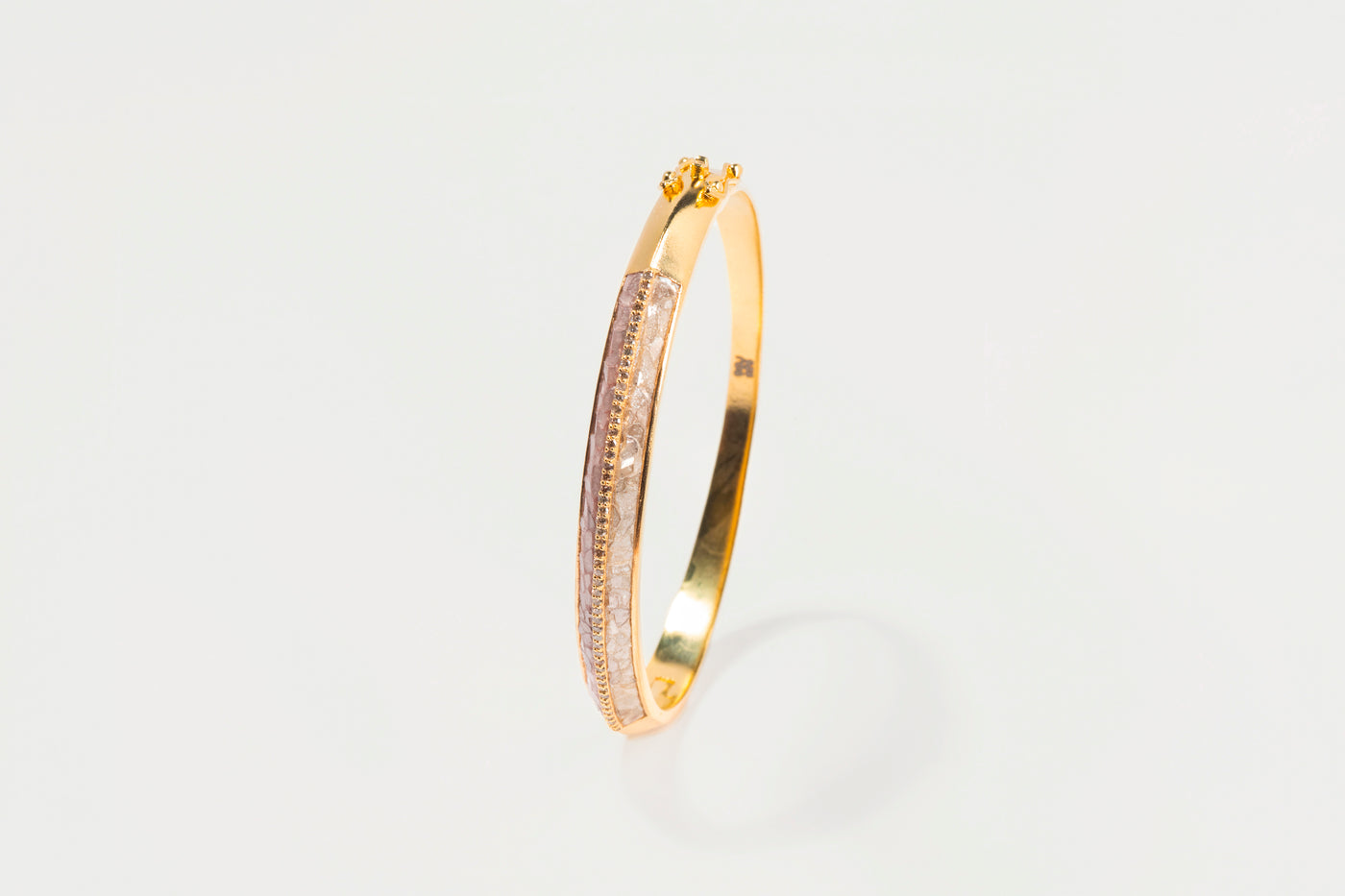 Geluk Gold Vermeil Bangle Bracelet