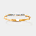Hapur Clasp Gold Vermeil Bangle Bracelet