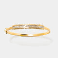 Hapur Pave Diamond Gold Vermeil Bangle Bracelet