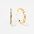 Hapur Medium Gold Vermeil Hoop Earrings