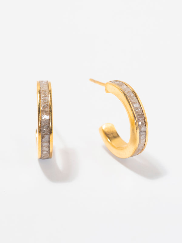 Hapur Small Gold Vermeil Hoops Earrings
