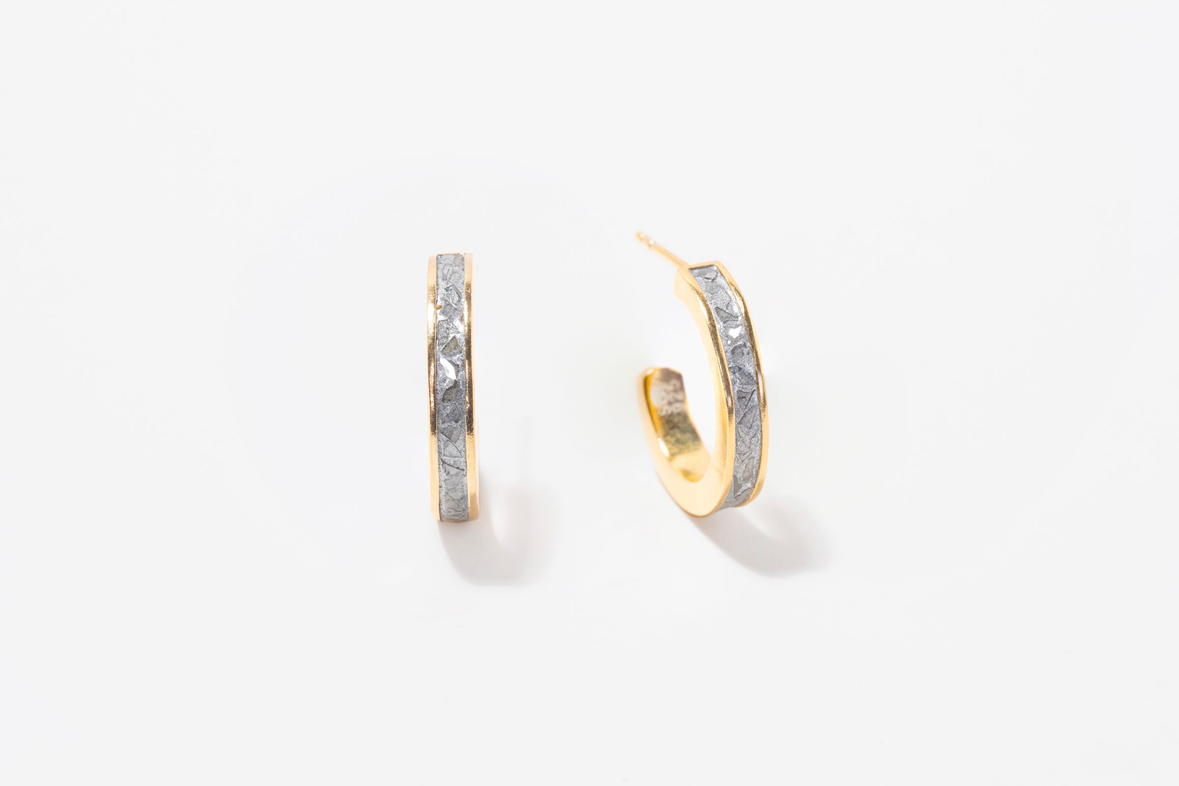 Hapur Small Gold Vermeil Hoops Earrings