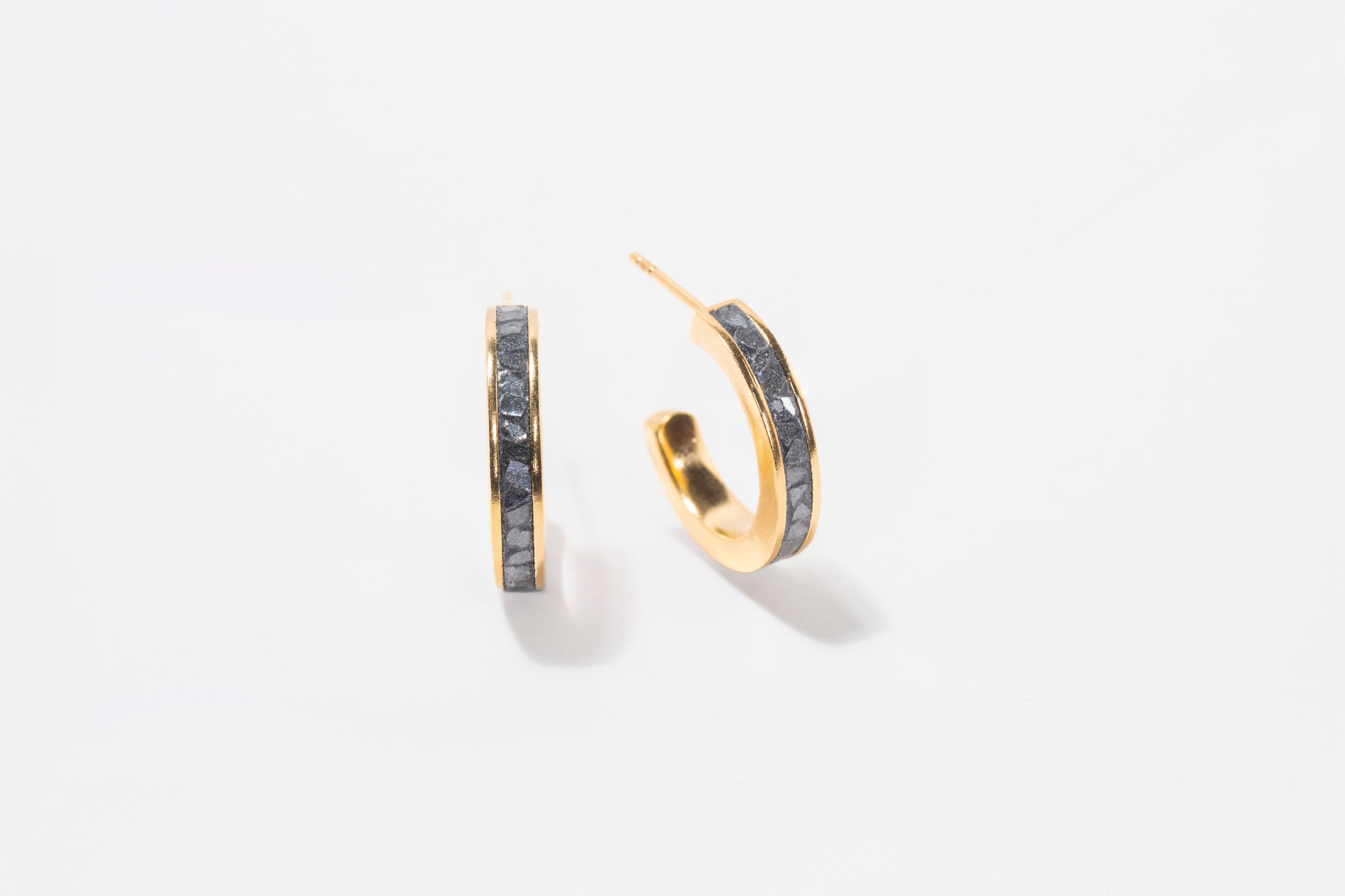 Hapur Small Gold Vermeil Hoops Earrings