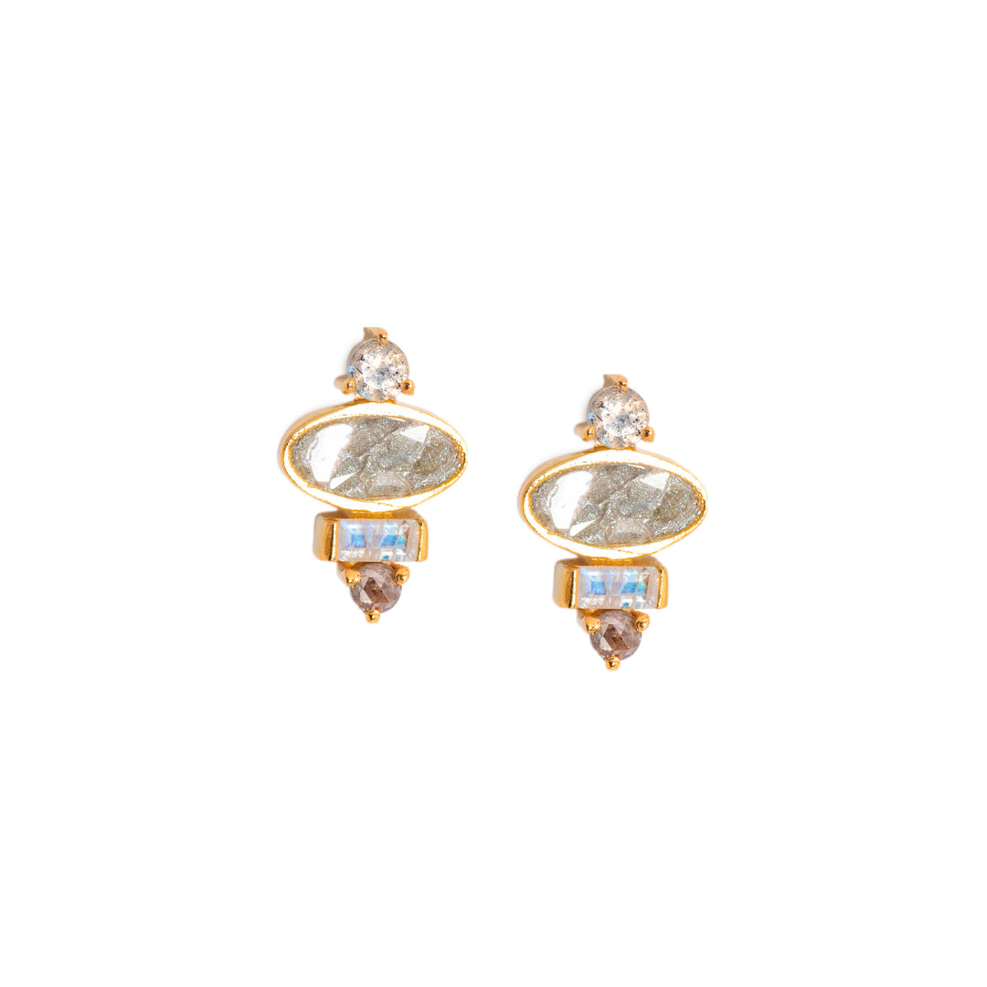 Hery Gold Vermeil Stud Earrings