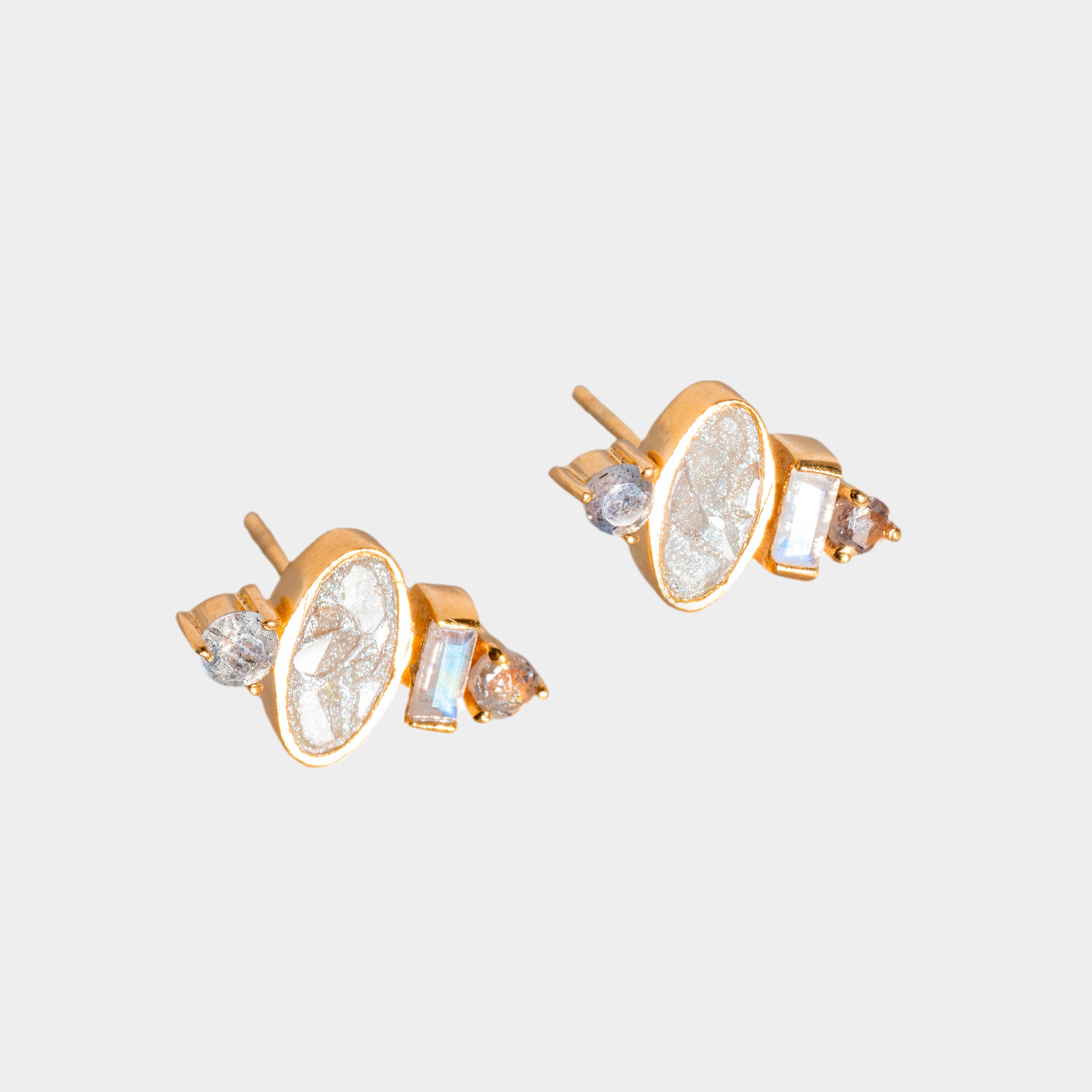 Hery Gold Vermeil Stud Earrings