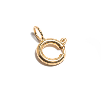Vermeil Charm Holder Gold Vermeil