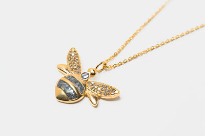 Honeybee Gold Vermeil Pendant Necklace