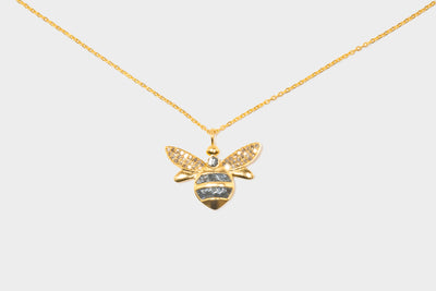 Honeybee Gold Vermeil Pendant Necklace