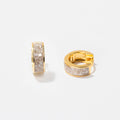 Hugo Round Gold Vermeil Hoop Earrings