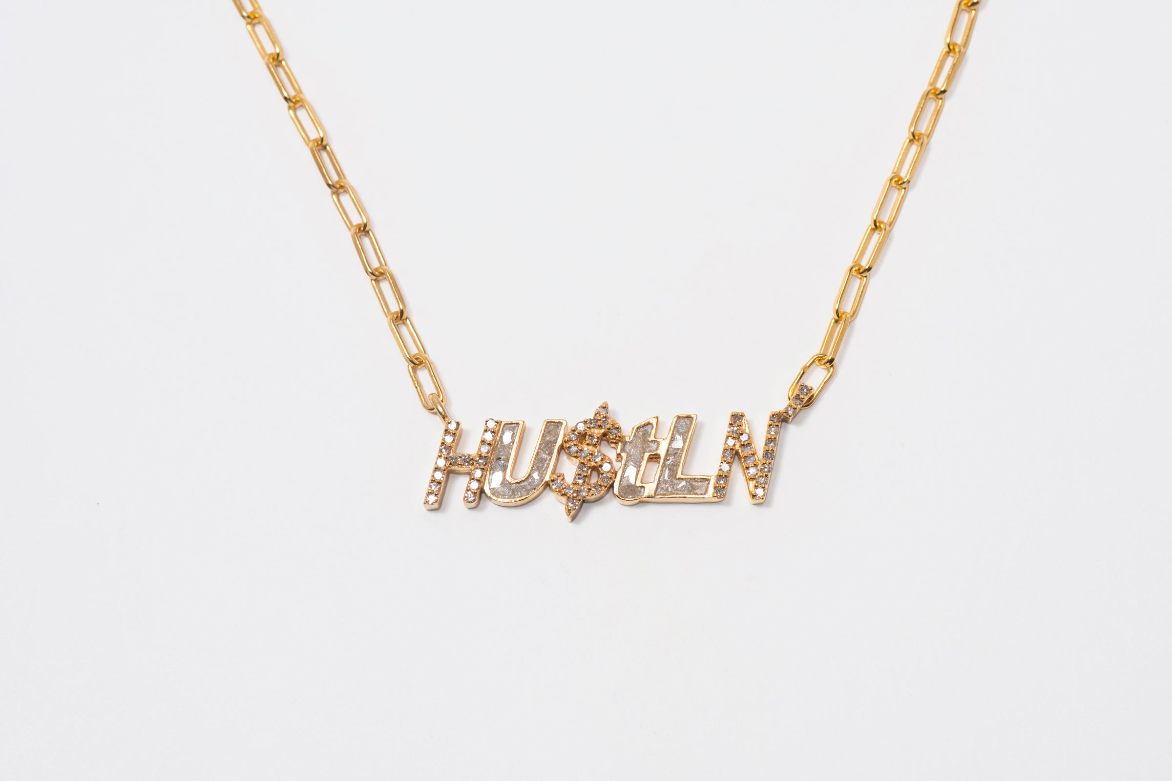 Hustln' Gold Vermeil Pendant Necklace