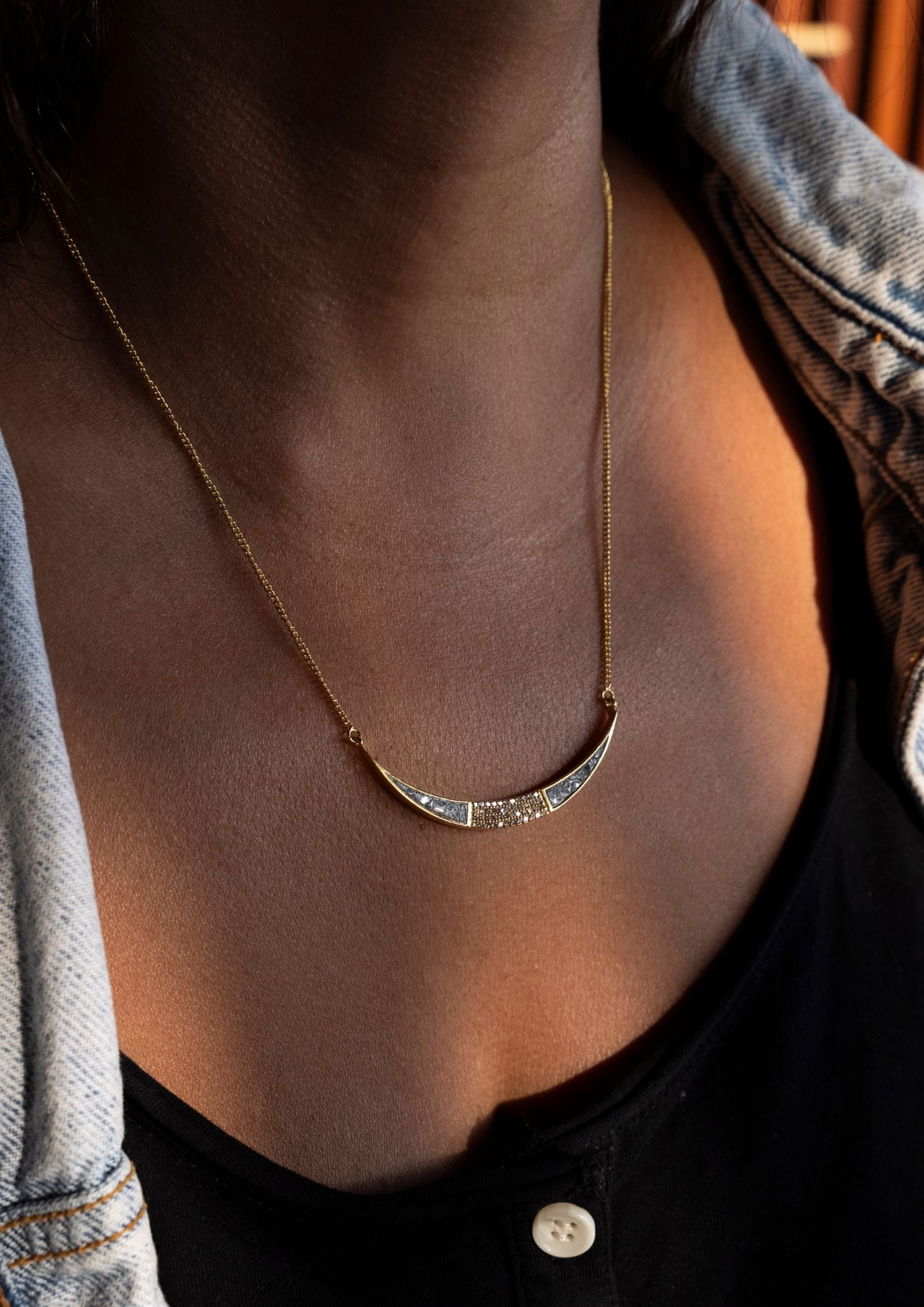 Ozare Gold Vermeil Pendant Necklace