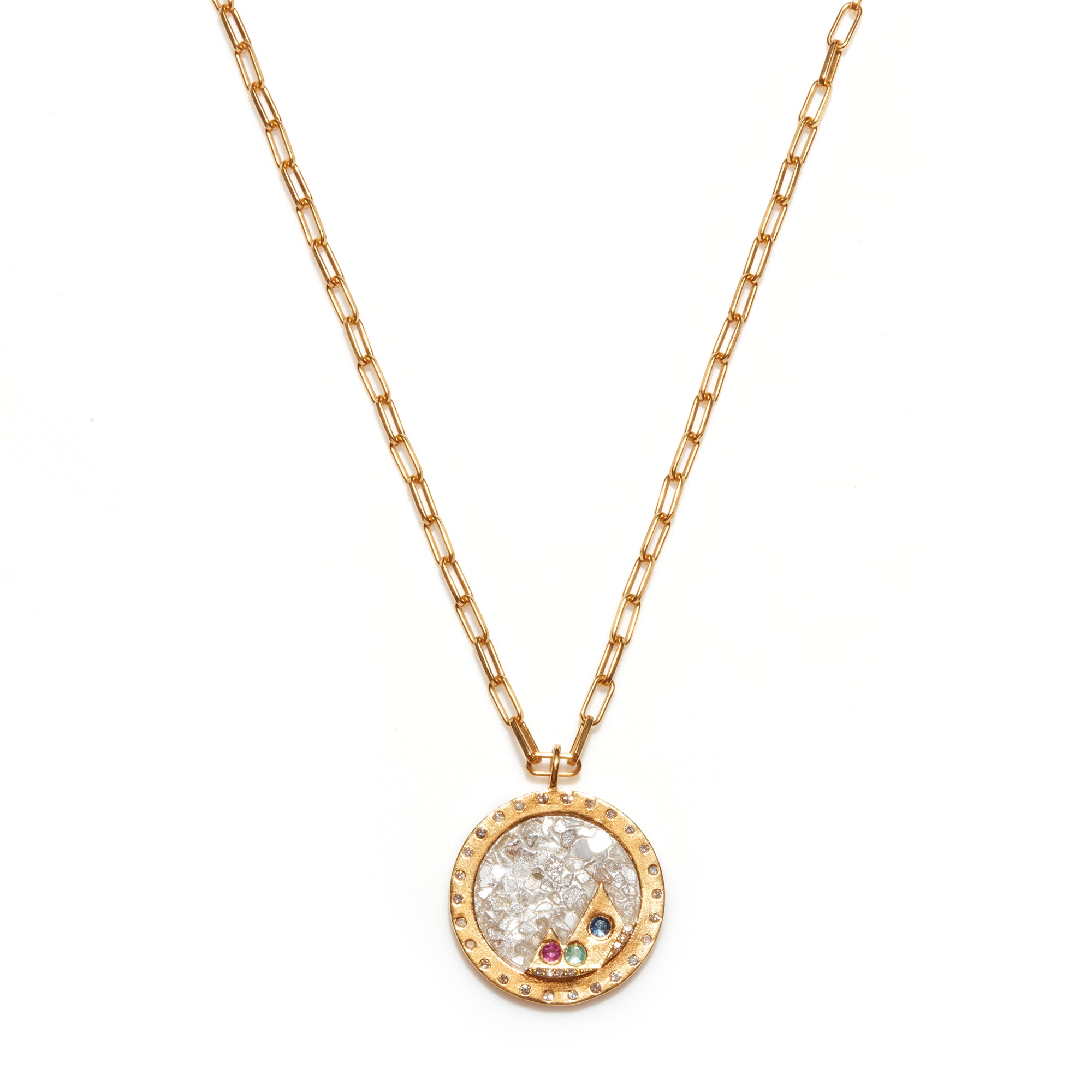 18k Vermeil Gold Ilab Pendant Necklace – Shana Gulati Jewelry