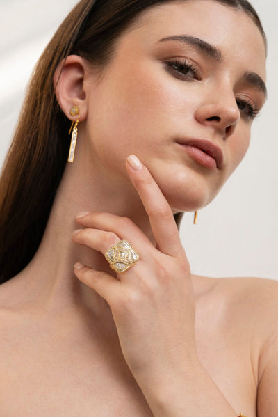Mini Imek Gold Vermeil Ring