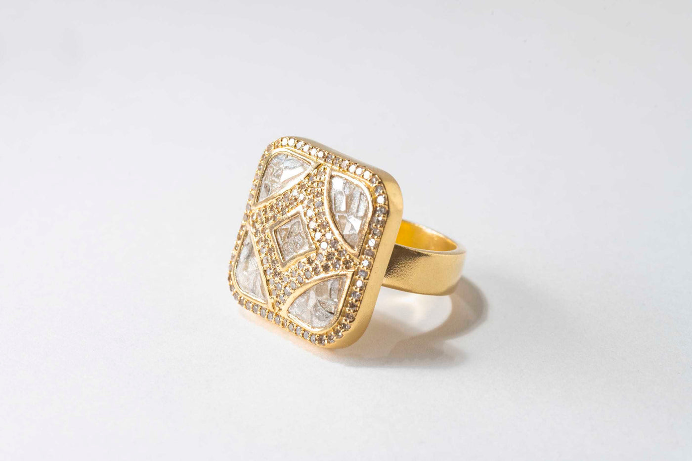 Mini Imek Gold Vermeil Ring