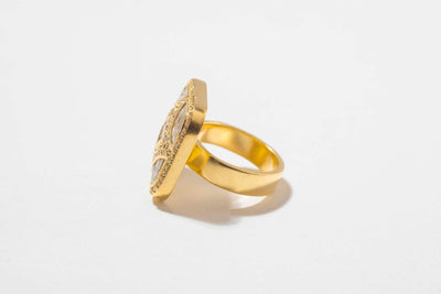 Mini Imek Gold Vermeil Ring