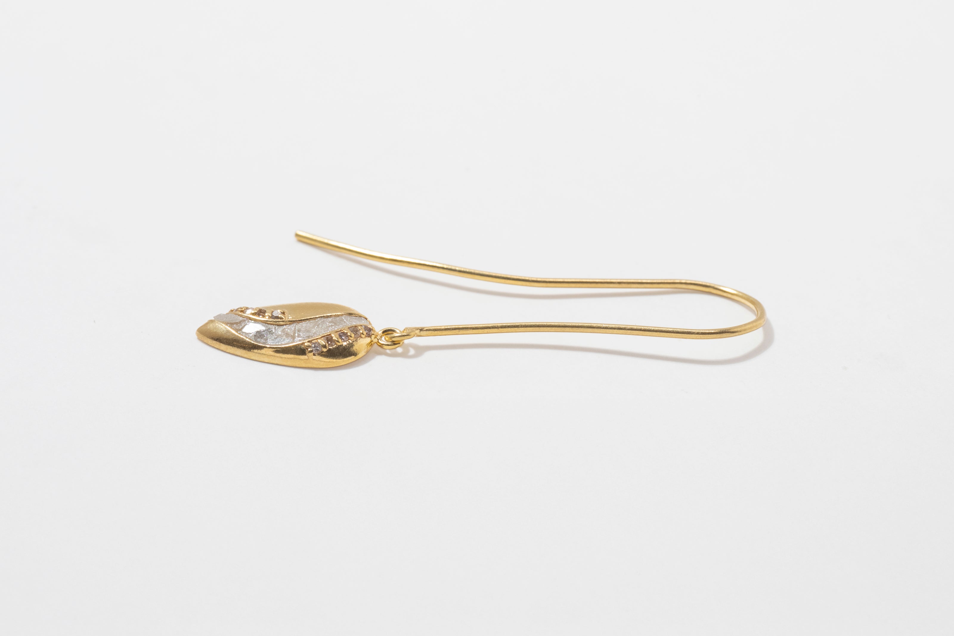 Ind Gold Vermeil Drop Earrings
