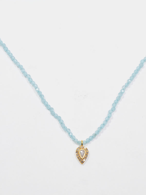 Irving Gold Vermeil Beaded Necklace