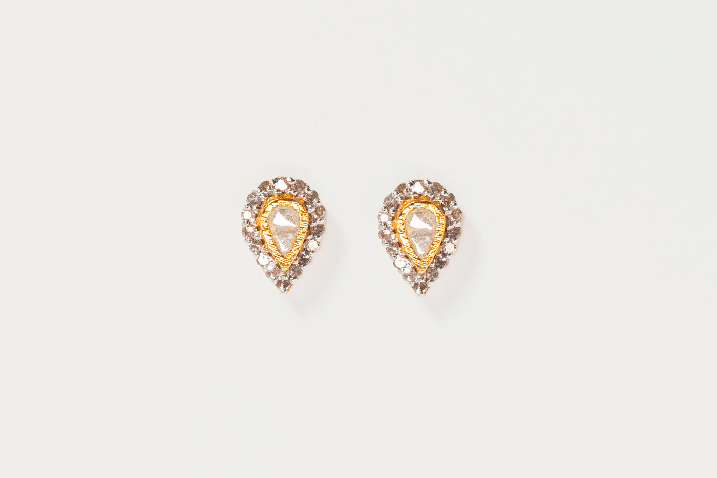 Irving Gold Vermeil Stud Earrings