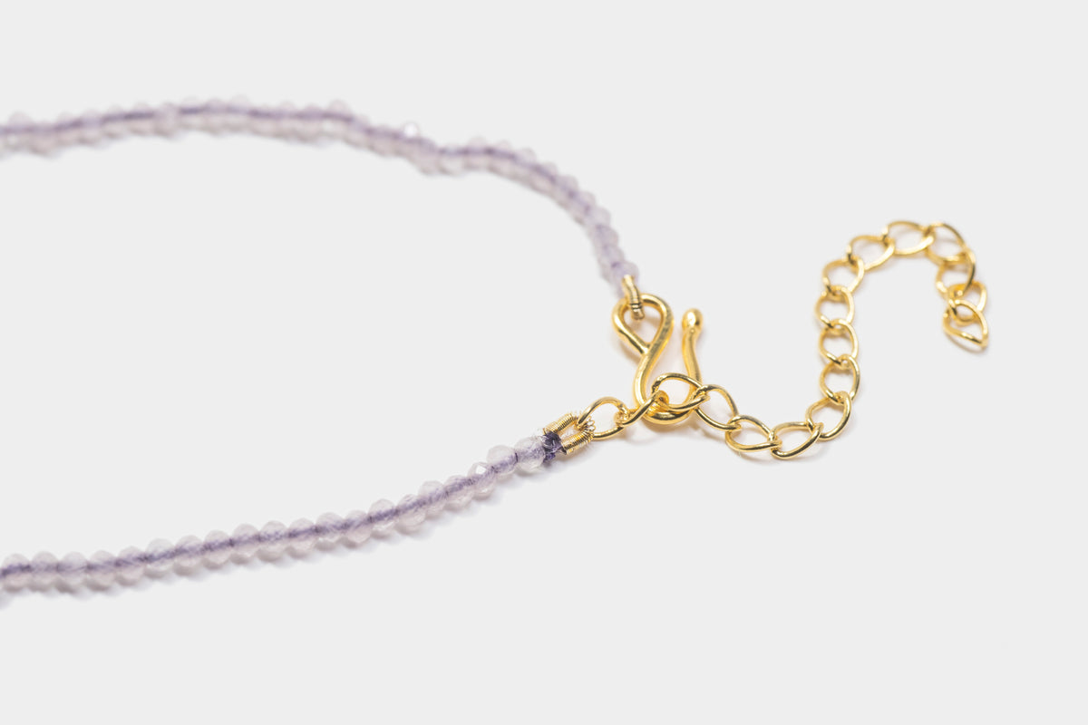 Irving Gold Vermeil Beaded Necklace