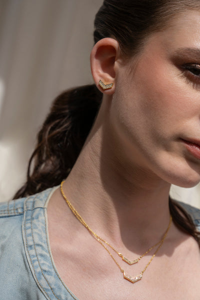 Janus Gold Vermeil Pendant Necklace