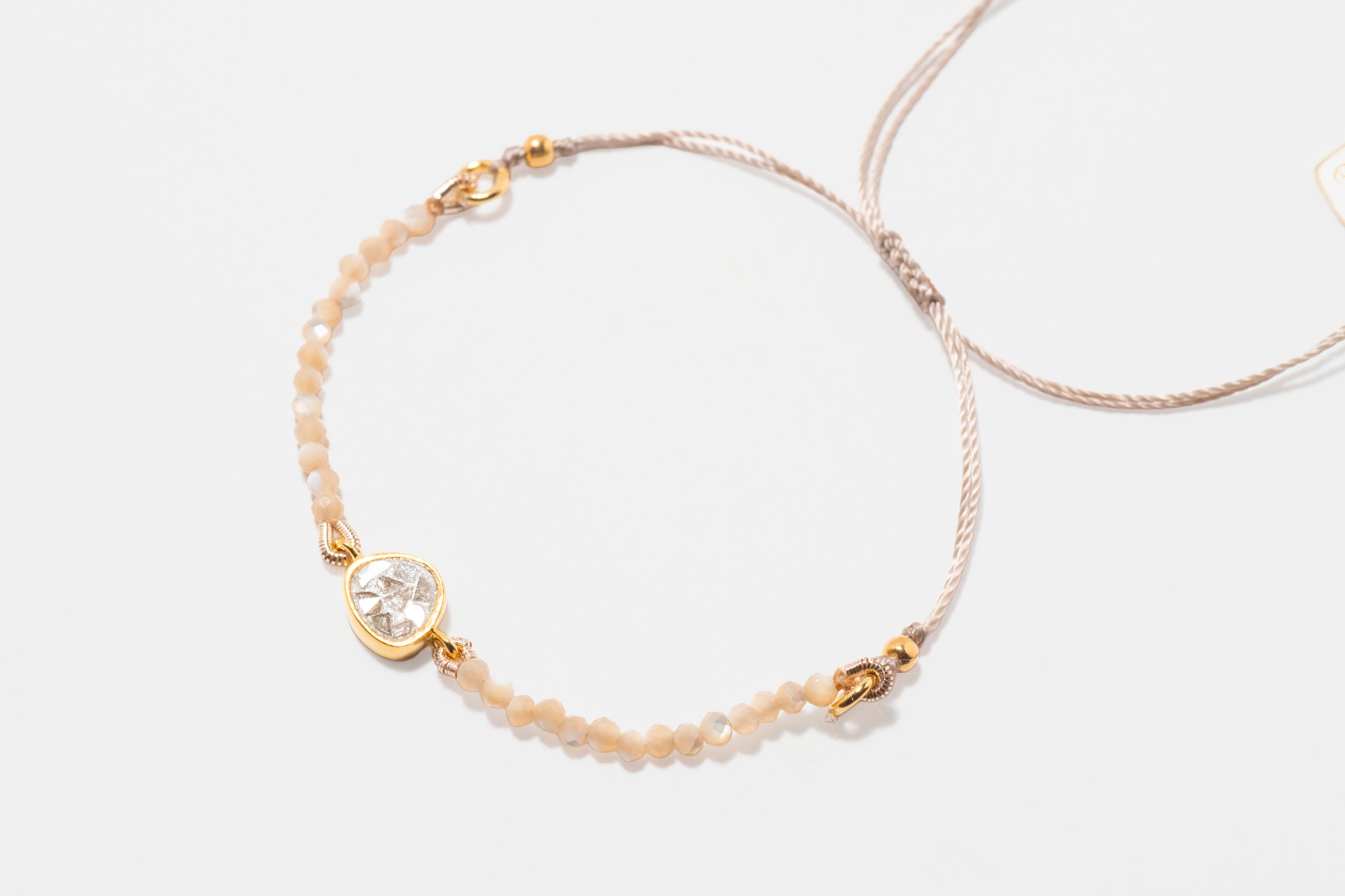 Janiza Organic Beaded Gold Vermeil Bracelet