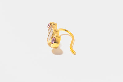 Kady Round Gold Vermeil Ear Crawler Earrings