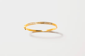 Kangra Gold Vermeil Bangle Bracelet