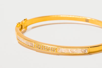 Kangra Gold Vermeil Bangle Bracelet