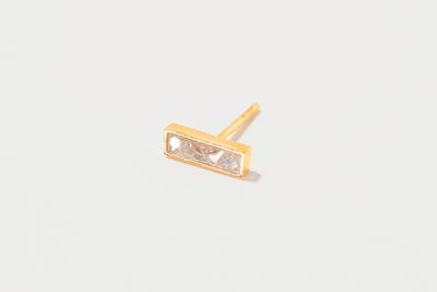 Kathryn Gold Vermeil Stud Earrings