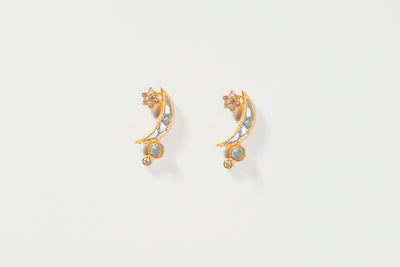 Kolar Gold Vermeil Stud Earrings