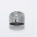 Krish Oxidized Silver Ring