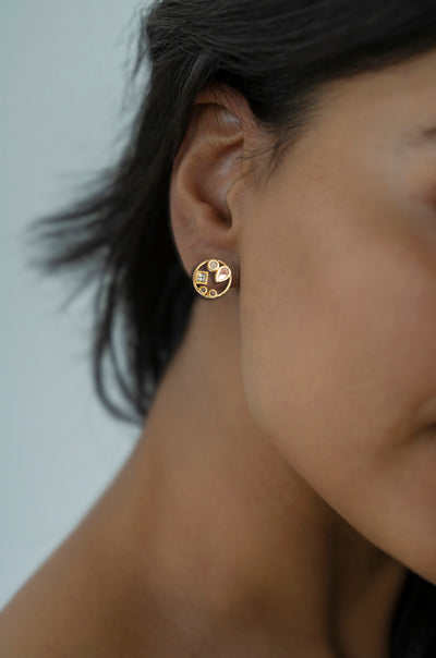 Lebben Gold Vermeil Stud Earrings