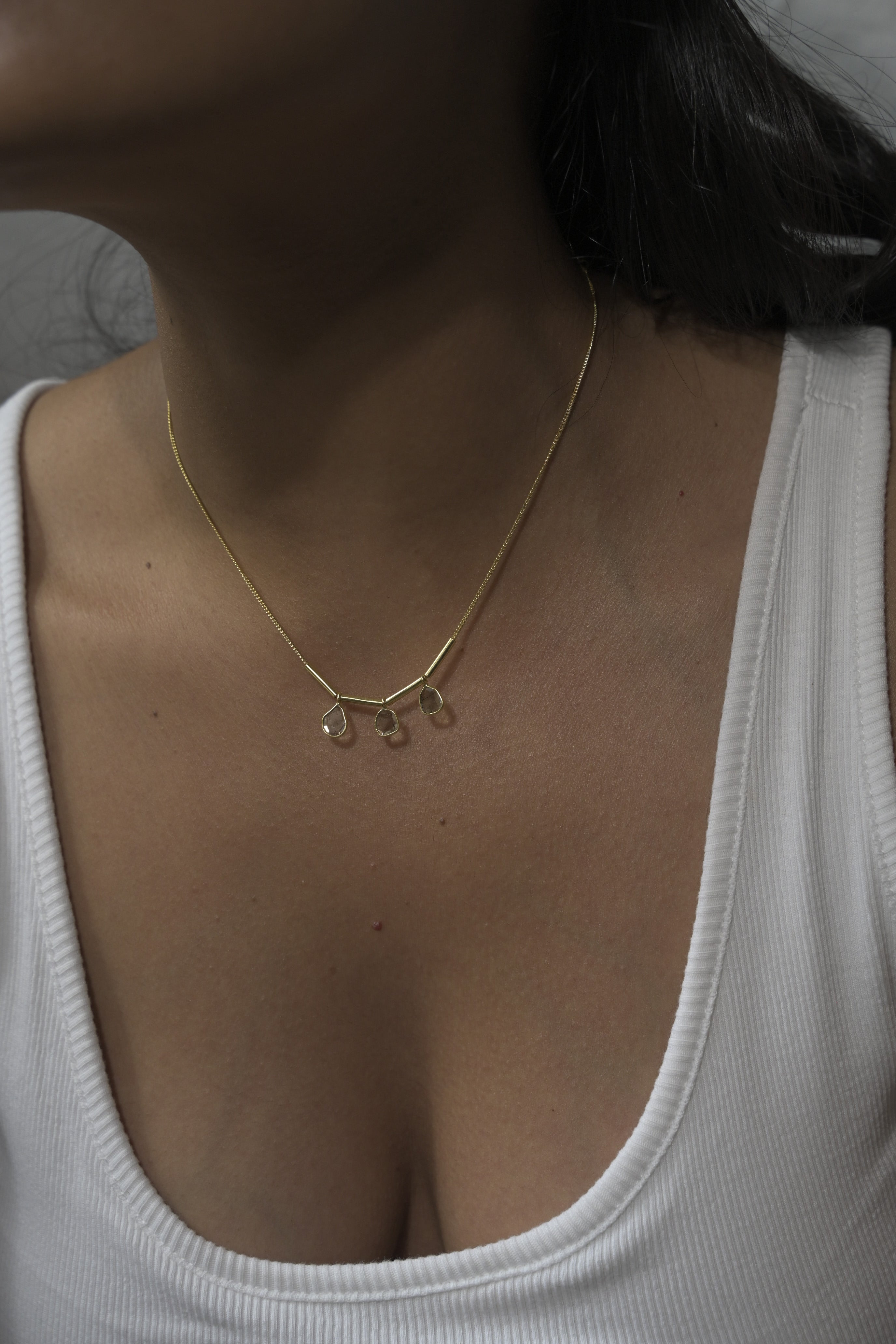 Leenah Gold Vermeil Pendant Necklace