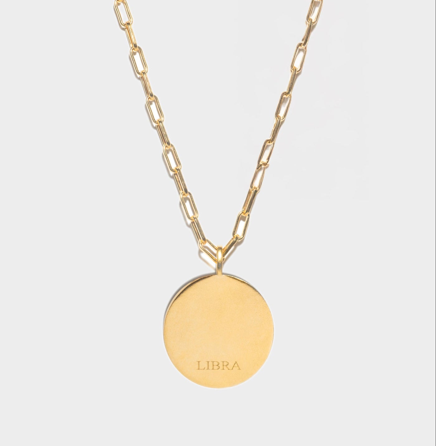 Libra Gold Vermeil Pendant Necklace