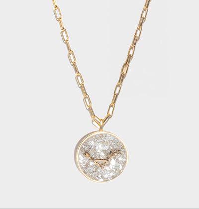 Libra Gold Vermeil Pendant Necklace