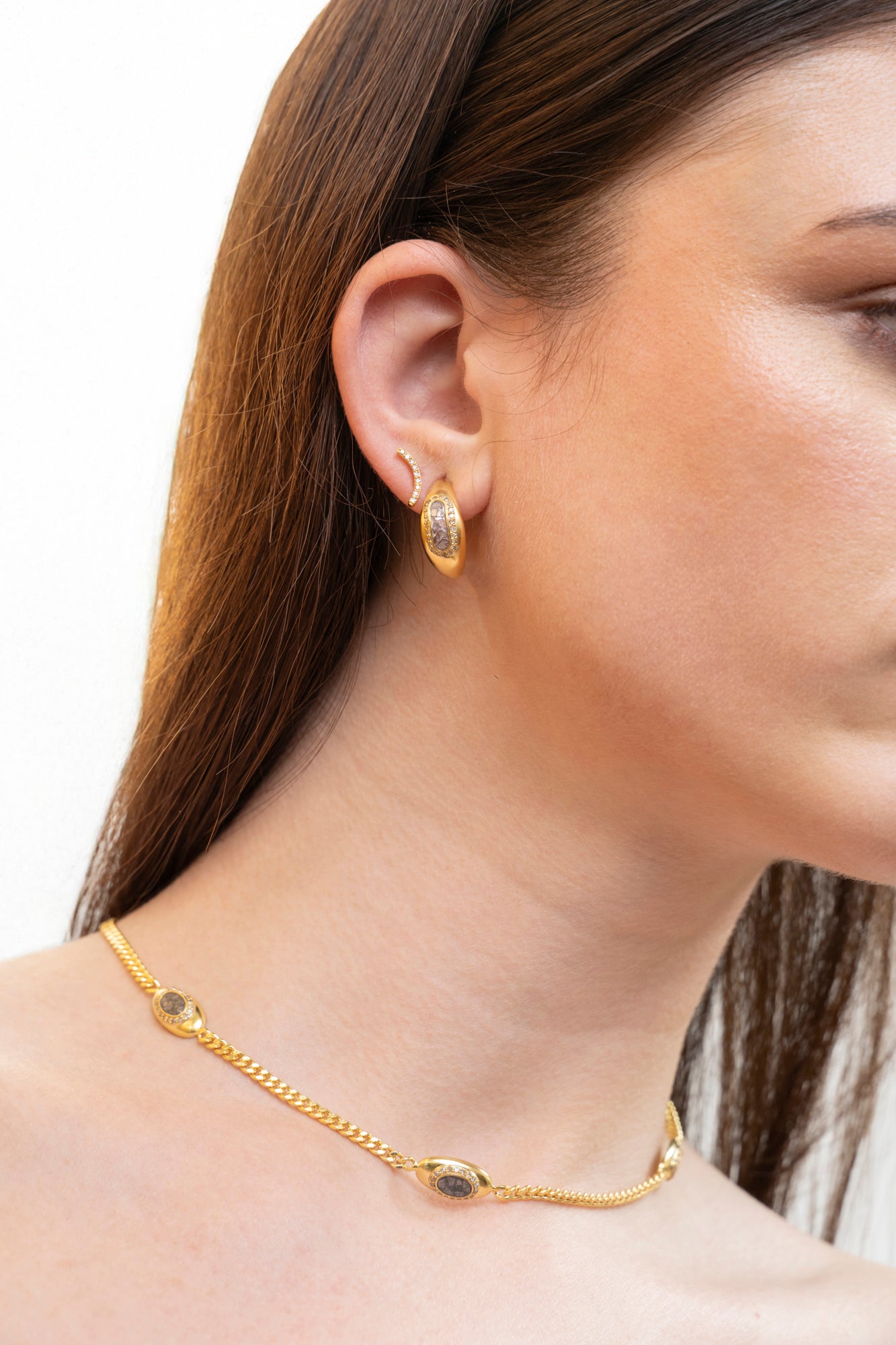 Lola Gold Vermeil Stud Earrings