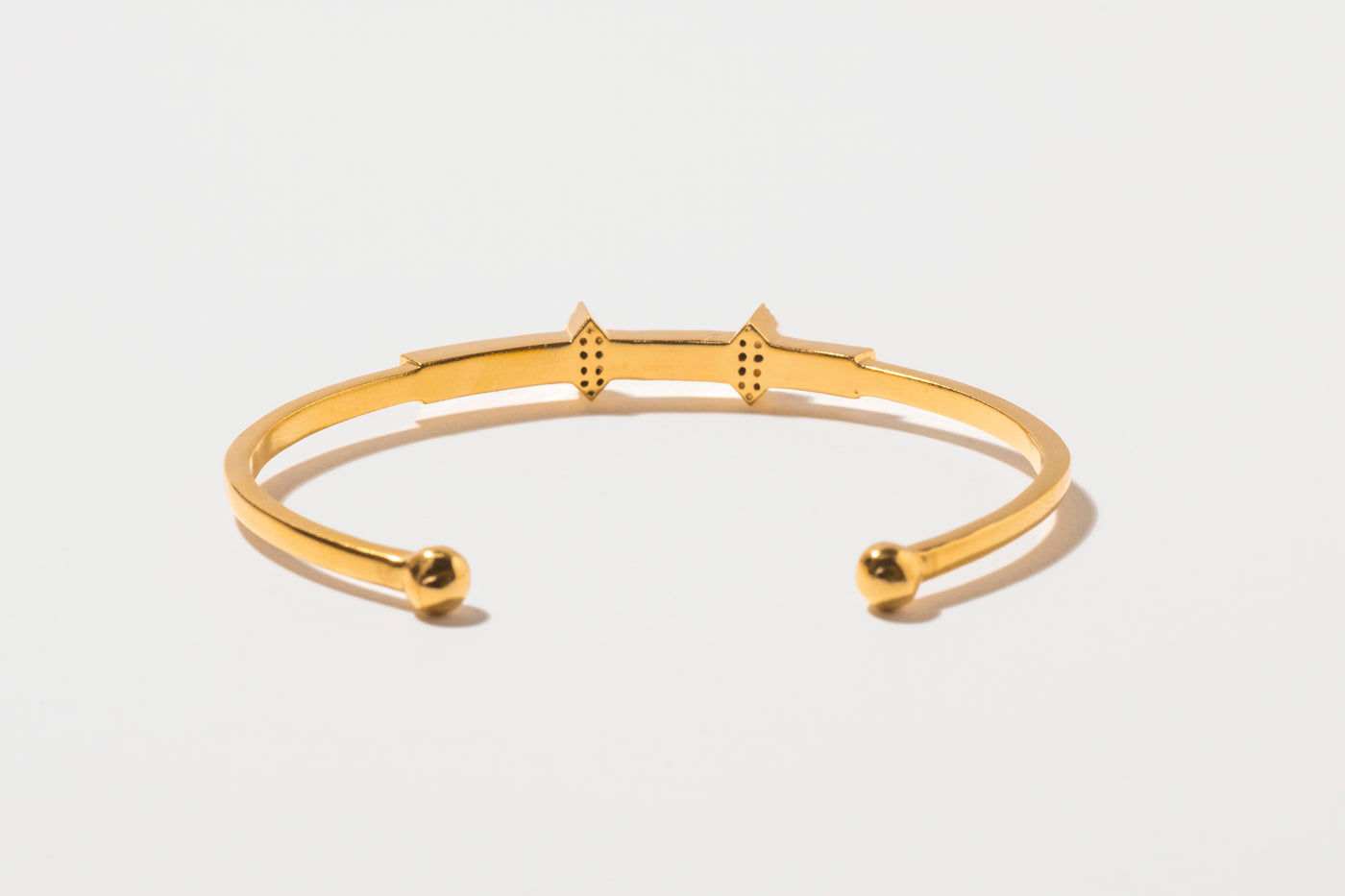 Madison Gold Vermeil Bangle Bracelet