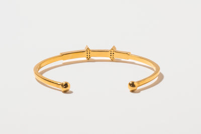 Madison Gold Vermeil Bangle Bracelet
