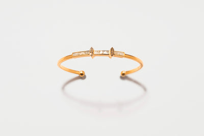 Madison Gold Vermeil Bangle Bracelet