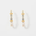 Madison Gold Vermeil Hoop Earrings
